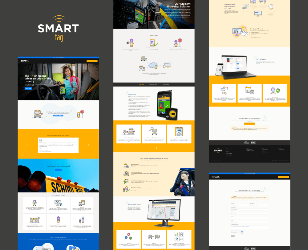 SMART tag marketing site